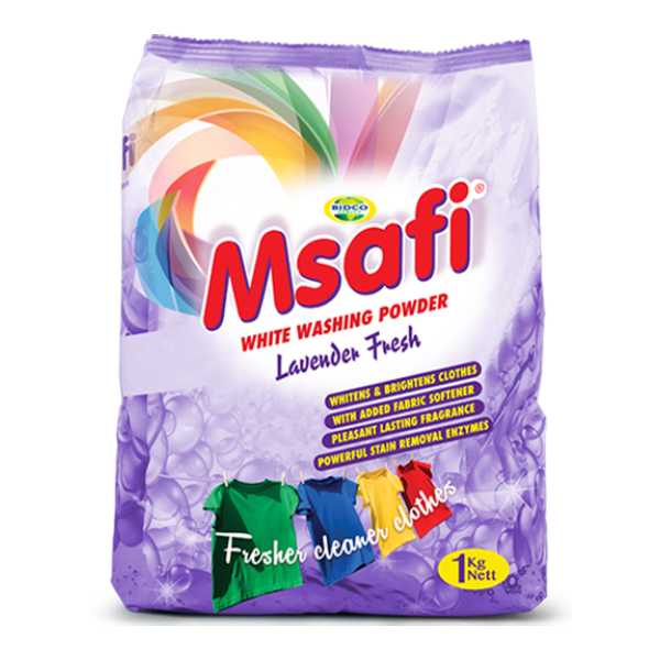 MSAFI 1KG DETERGENT POWDER LAVENDER