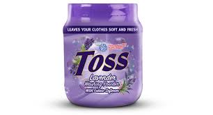 Toss Lavender Detergent Powder 500G Plastic