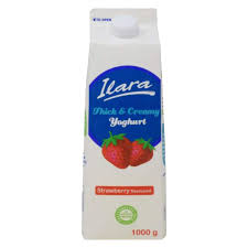 Ilara Thick And Creamy Strawberry Yoghurt 1L