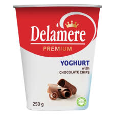 Delamere Premium Real Chocolate Chips Yoghurt 250ml