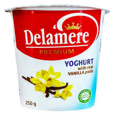 Delamere Premium Real Vanilla Pods Yoghurt 250ml